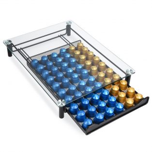   Organizator capsule Nespresso, 60 capsule, 30 x 40 x 6,5 cm, 51112.01