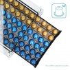   Organizator capsule Nespresso, 60 capsule, 30 x 40 x 6,5 cm, 51112.01