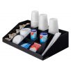   Organizator pentru cafea si ceai Navaris cu 10 compartimente, Negru, 54094.01